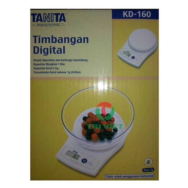 Cân tiểu ly kd 160 tanita japan