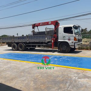 lắp đặt cân xe tải 60 tấn