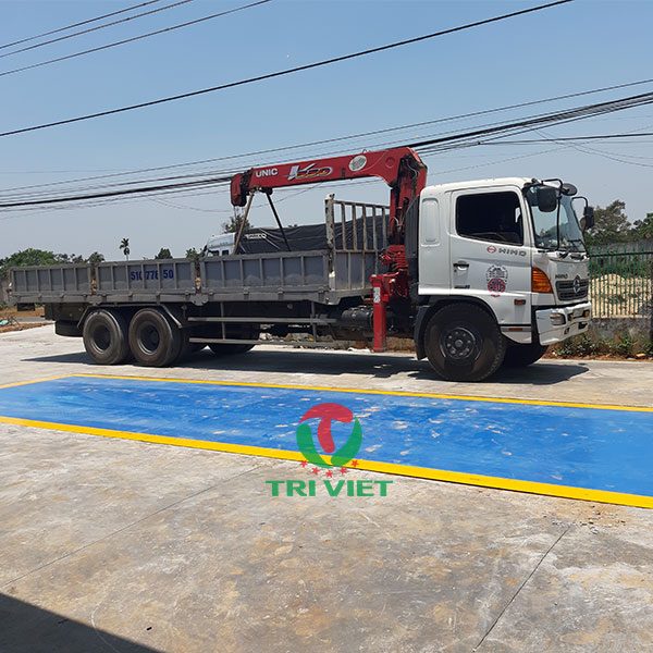 lắp đặt cân xe tải 60 tấn