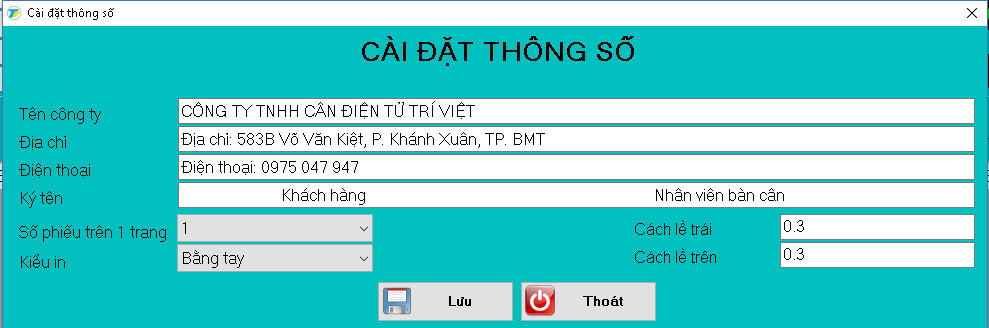 Hướng dẫn sử dụng phần mềm cân xe tải miễn phí của Trí Việt
