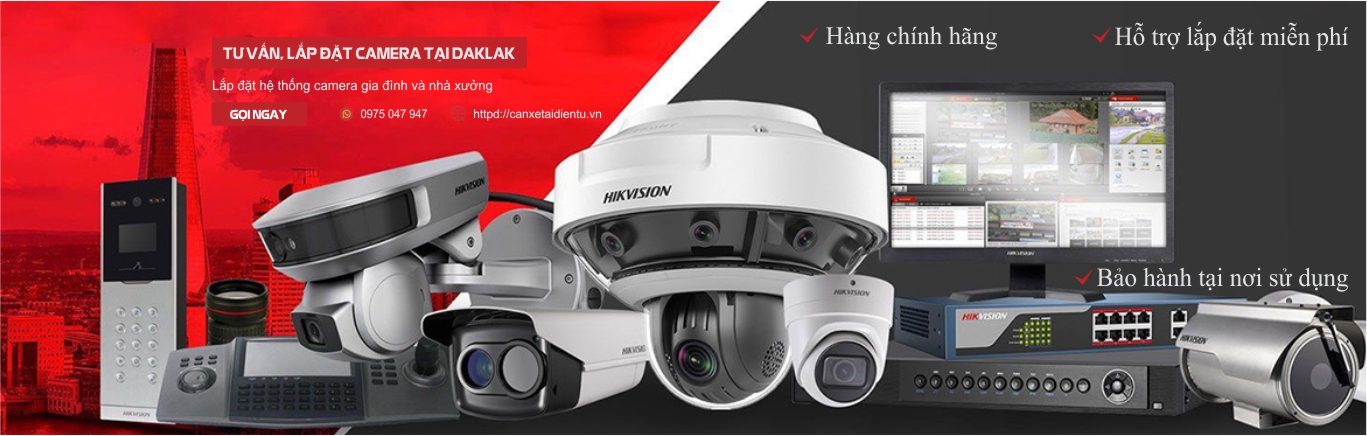 Lắp đặt hệ thống camera gia đình và nhà xưởng 